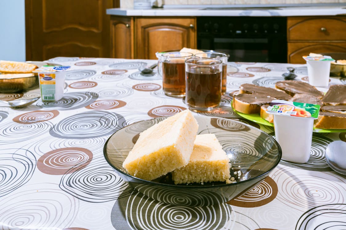 Еда в нашей столовой