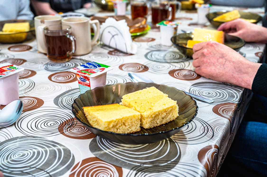 Еда в нашей столовой