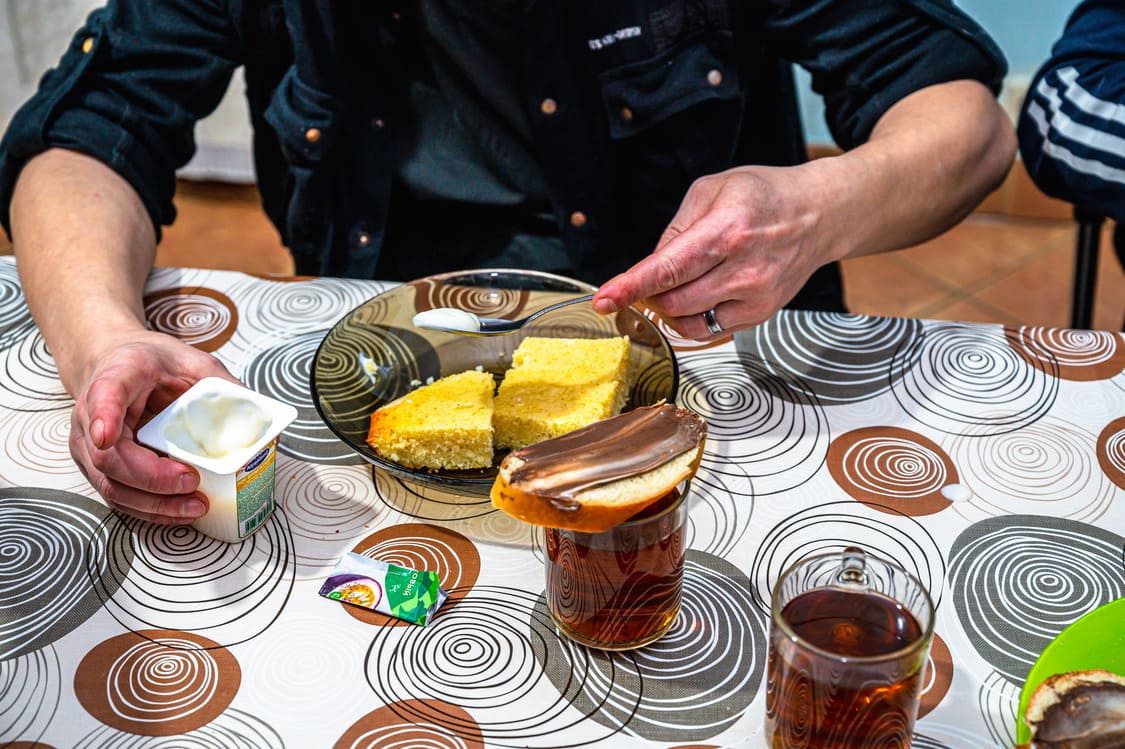 Еда в нашей столовой