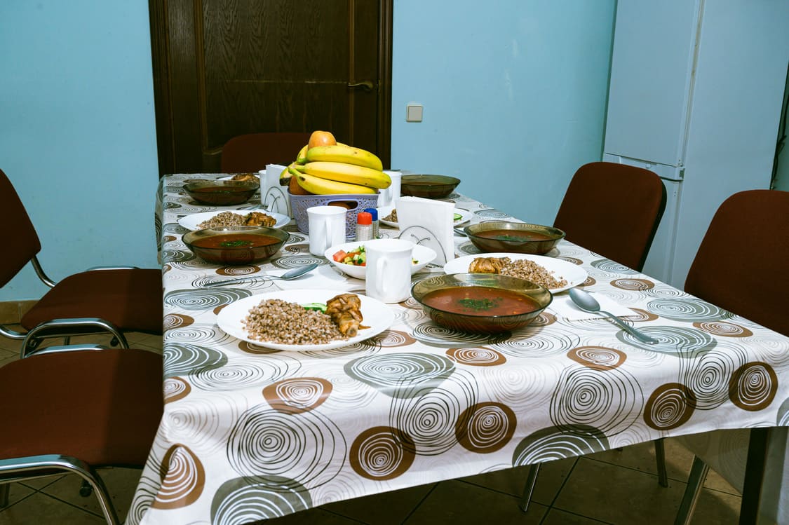 Еда в нашей столовой