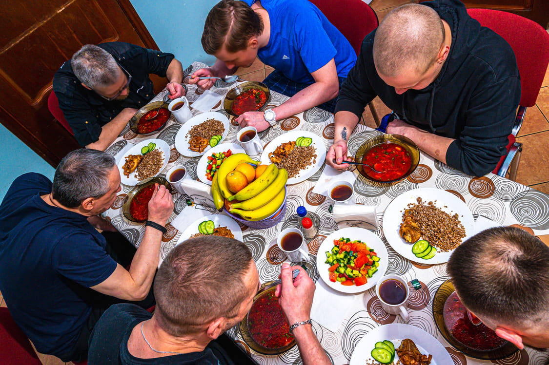 Еда в нашей столовой