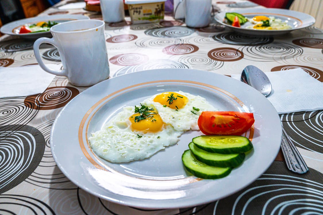 Еда в нашей столовой