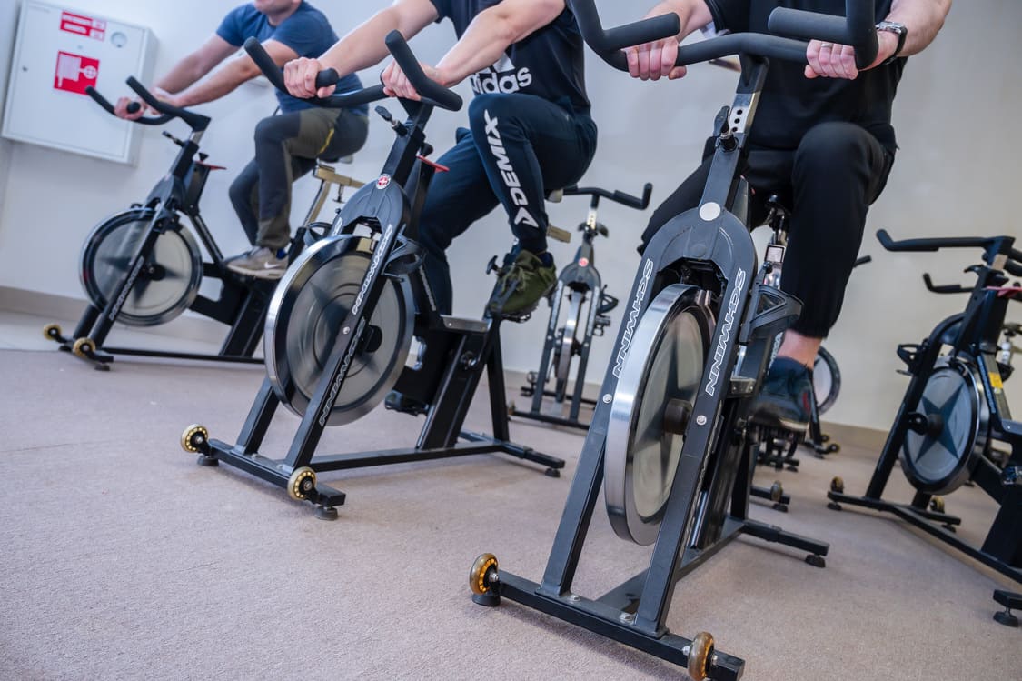 Занятия в спортивном зале