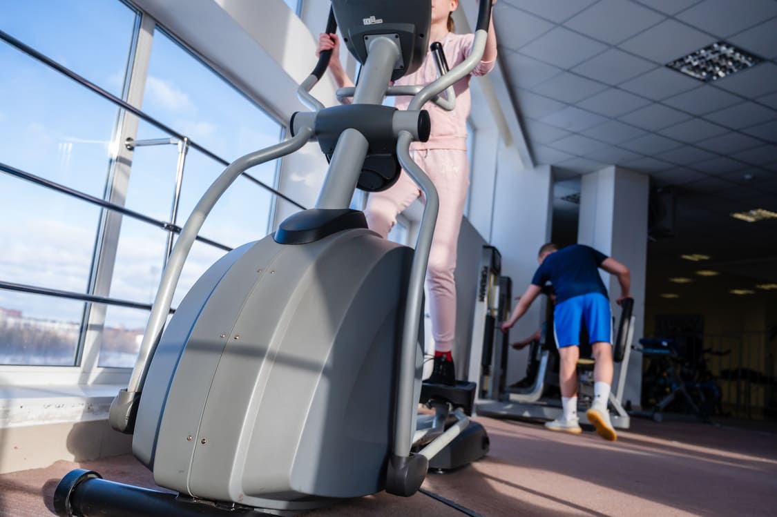 Занятия в спортивном зале